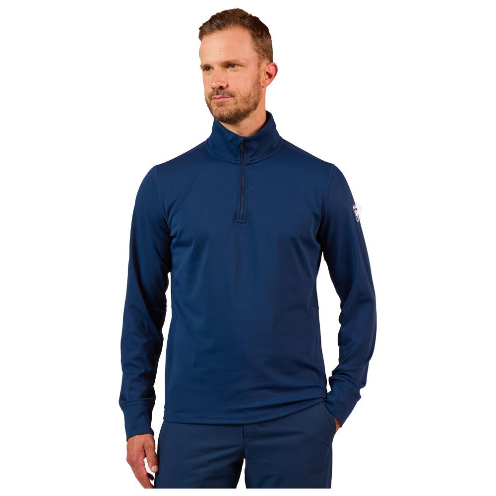 Rossignol - Mid Layer Stretch Half Zip Dark Navy - S - Fleece
