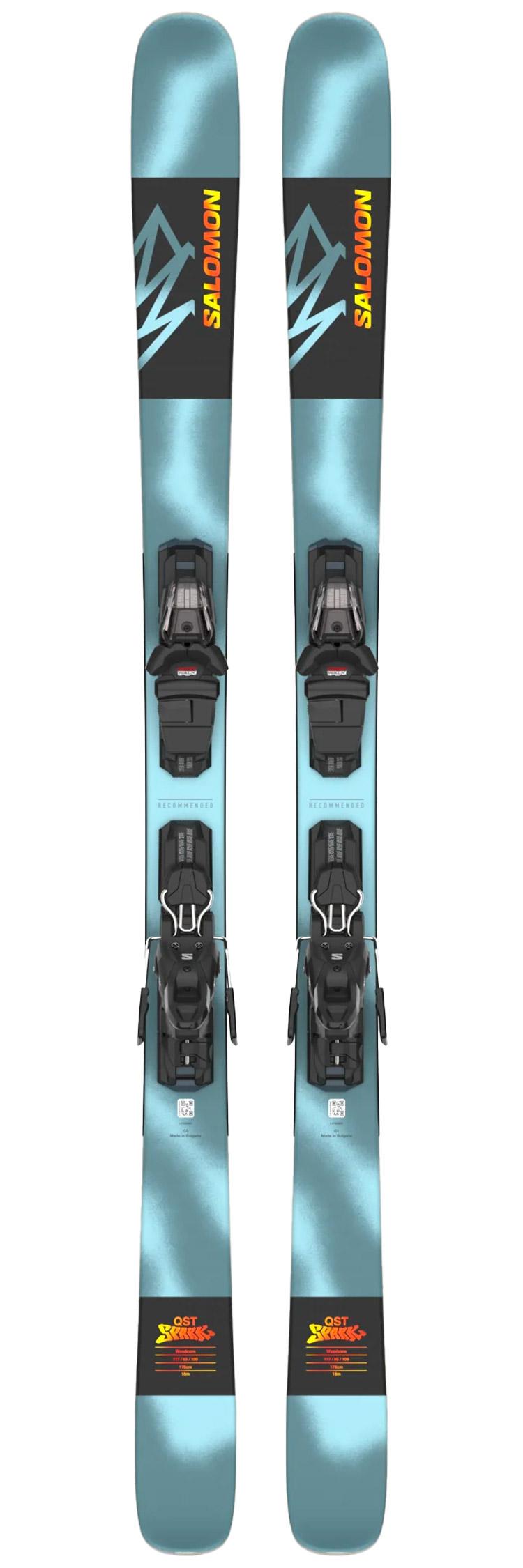 Salomon - Pack Ski E Qst Spark - 171 + M10 Gw L90 Black - Ski - Größe 171 - Schwarz - Glisshop.de