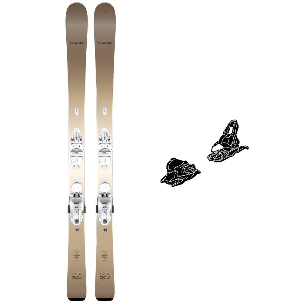 Head - Pack Ski E.Pure Joy - 158 + Joy 9 Gw Slr Br.78 Solid White - Ski