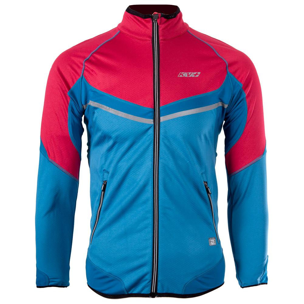 KV+ - Premium Jacket Navy Bordeaux - XL - Langlauf Jacken - Größe XL - Blau - Glisshop.de