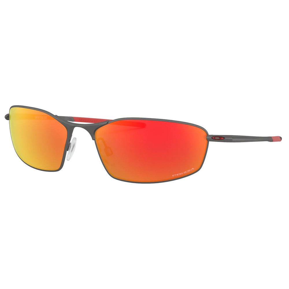 Oakley Sunglasses Whisker Matte Gunmetal Prizm Ruby - Summer 2023 | Glisshop