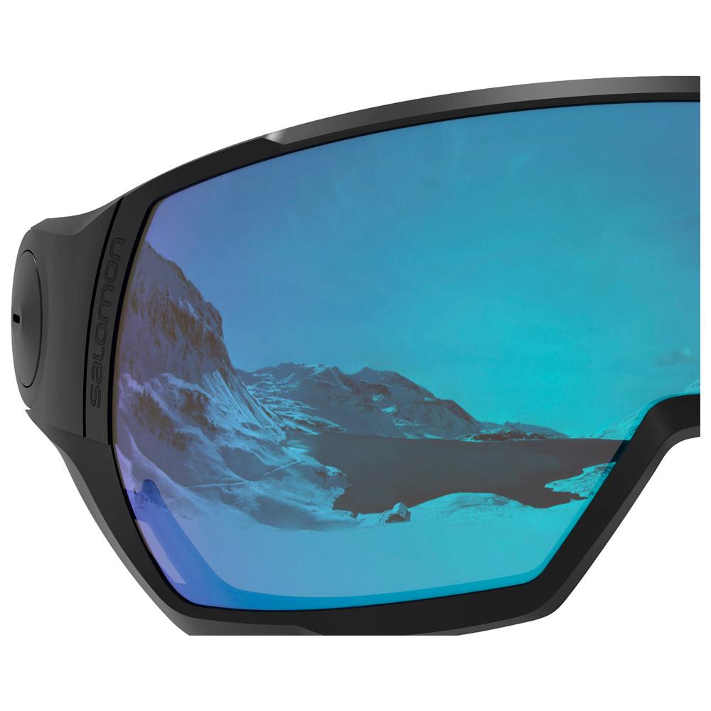 Salomon Visor Pioneer Visor/Icon Visor Black Multilayer Mid Blue