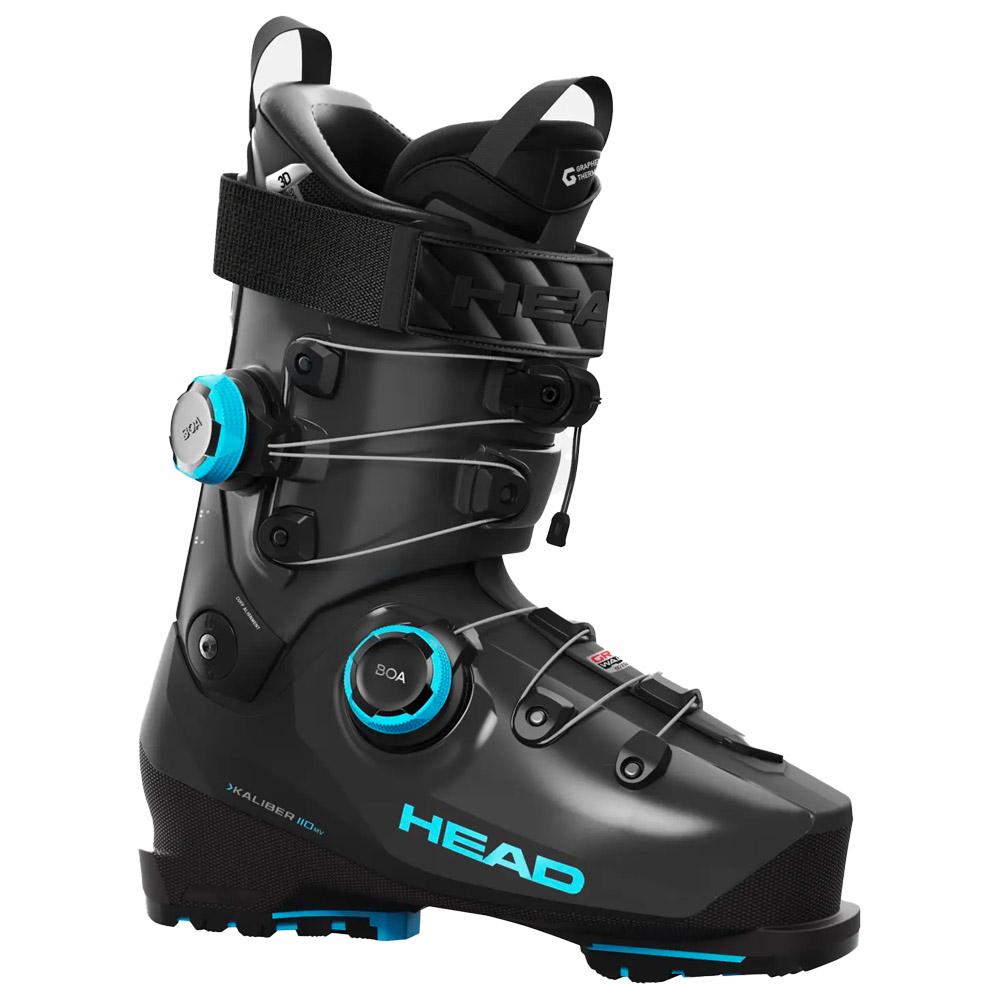 Head - Kaliber 110 Mv Gw Boa2 Anthracite Speedblue - 28-28.5 - Ski boots