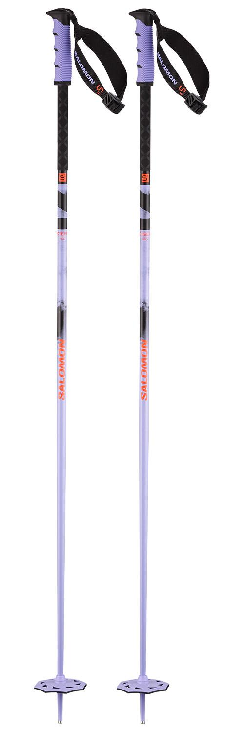 Salomon - Steep Pro S3 Violet Tulip Black - 115 - Poles