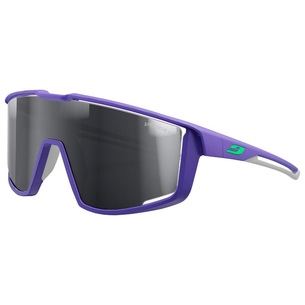 Julbo - Fury Mat Violet Gris Vert Spectron 3 - Sonnenbrille - Grün - Glisshop.de