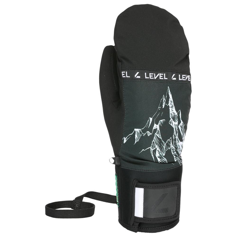 Level - Comet Junior Mitt Noir Blanc - XXL - Fäustling - Größe XXL - Schwarz - Glisshop.de