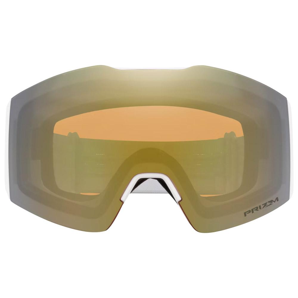Masque de Ski Oakley Fall Line M White Leopard Prizm Sage Gold Iridium Hiver 2025 Glisshop