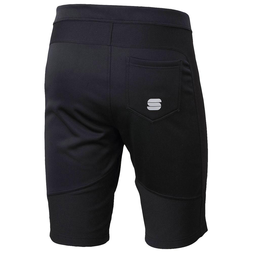 Pantaloni sci di fondo Sportful Rythmo Over Short Black Orange Sdr -  Inverno 2020 | Glisshop