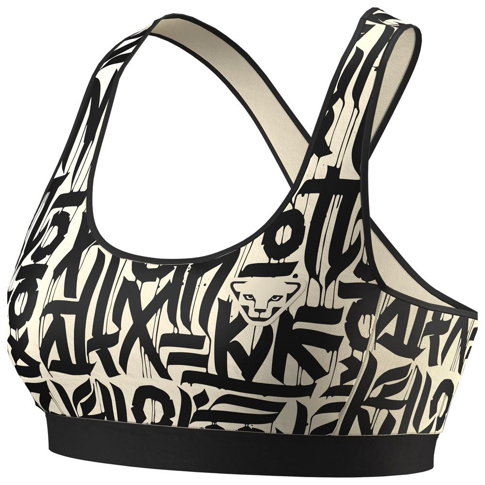 Dynafit - Alpine Graphic Bra Overcast - M - Sport-bh - Größe M - Overcast - Damen - Glisshop.de