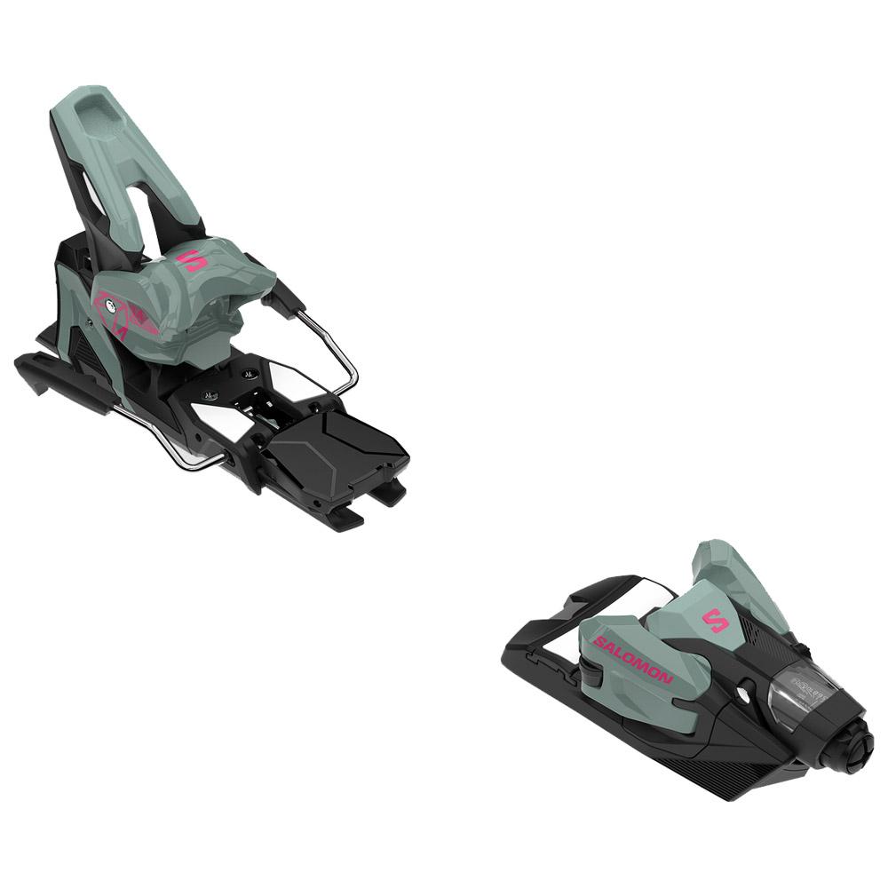 Salomon Ski binding Strive 14 Gw Iceberg Green Black Sachet Pink