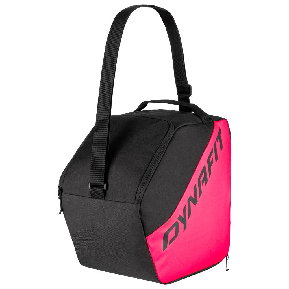 Dynafit - Boot Bag Pink Glo Black Out - Schuhbeutel - Schwarz - Glisshop.de