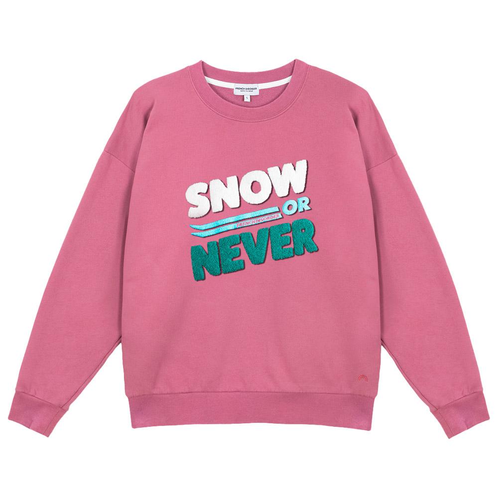 French Disorder - Rosie Warmy Snow Or Never Raspberry - XS - Sweatshirt