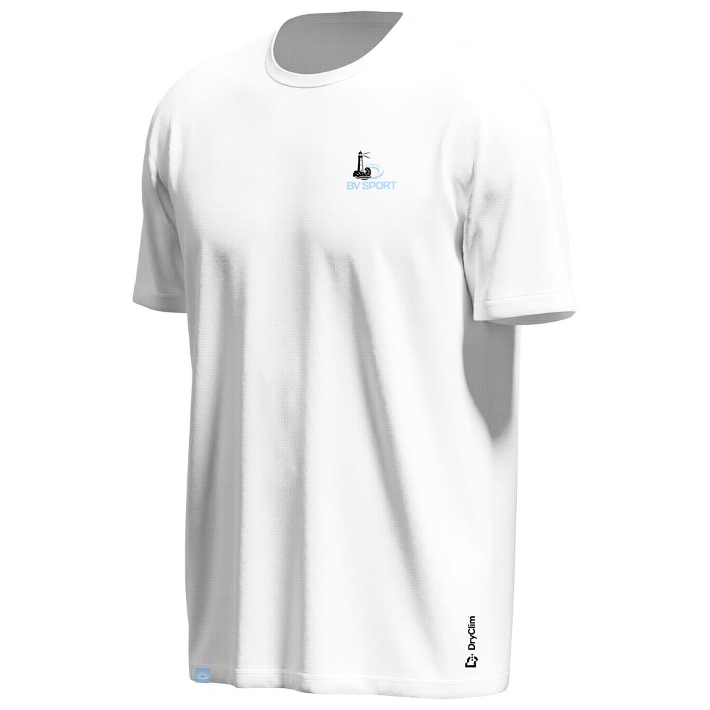 Bv Sport - Haut Technique Light Bretagne Blanc - L - Trail T-Shirt