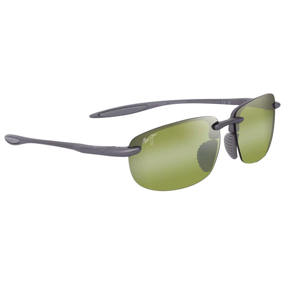 Maui Jim - Hookipa Ultra Asian Fit Métal Matte Grey Ht Green MauiUltra - Sunglasses