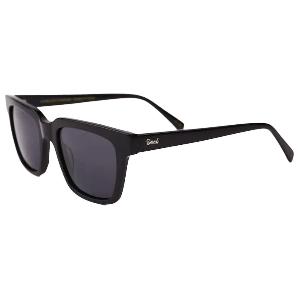 Binocle Eyewear - Tokyo Shiny Black Gradient Grey Polarized - Sunglasses