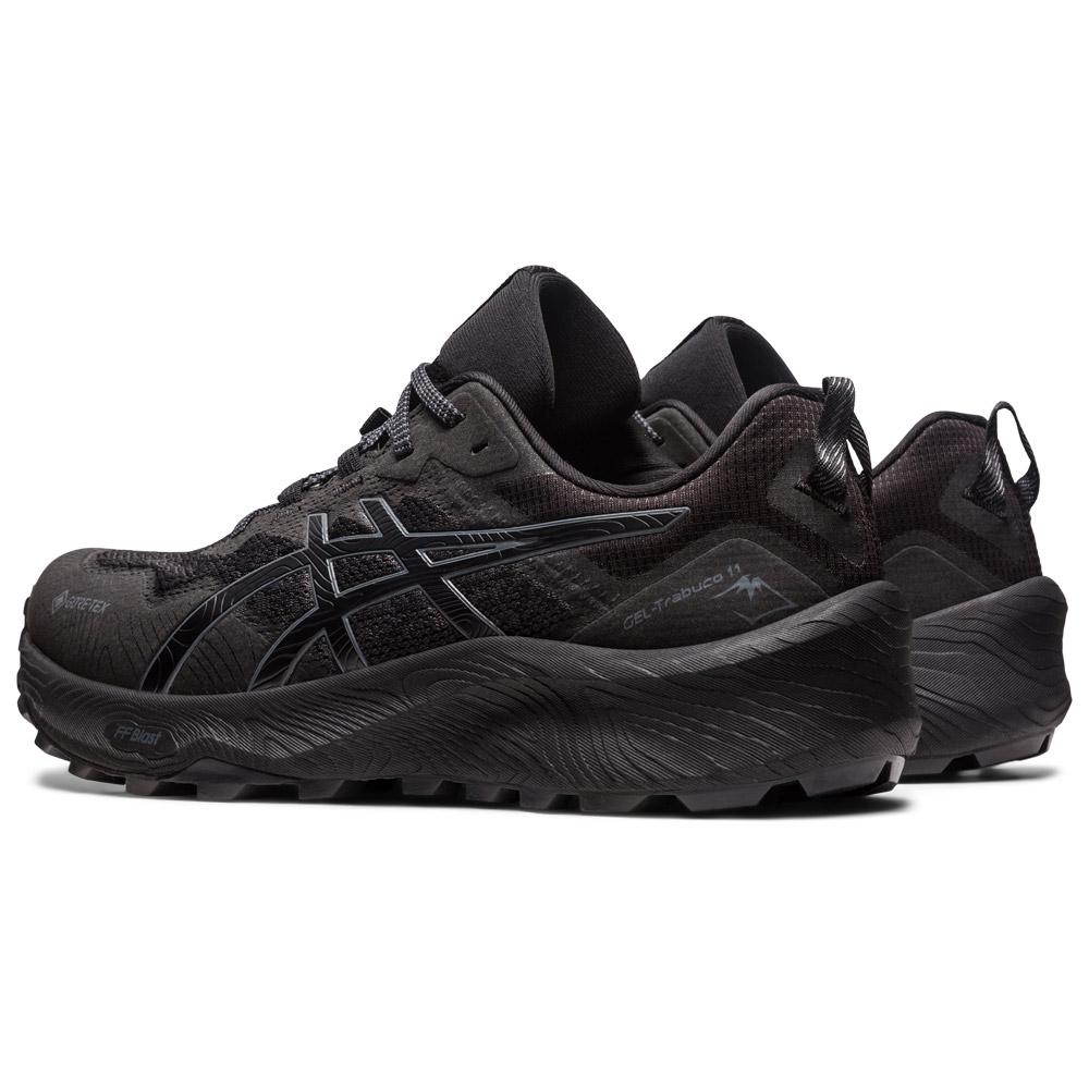 Solid black new arrivals asics