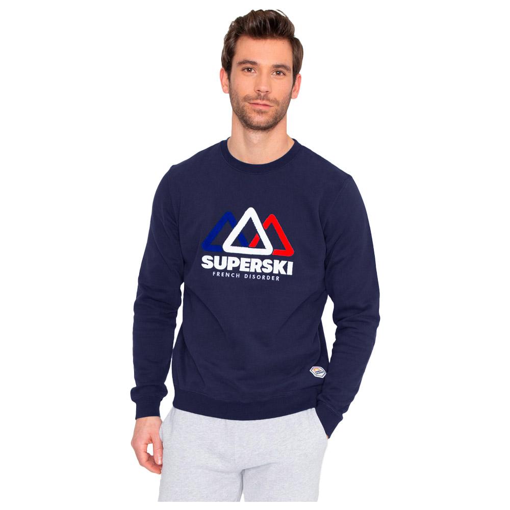 Sweat French Disorder Dylan Superski Navy Hiver 2024 Glisshop
