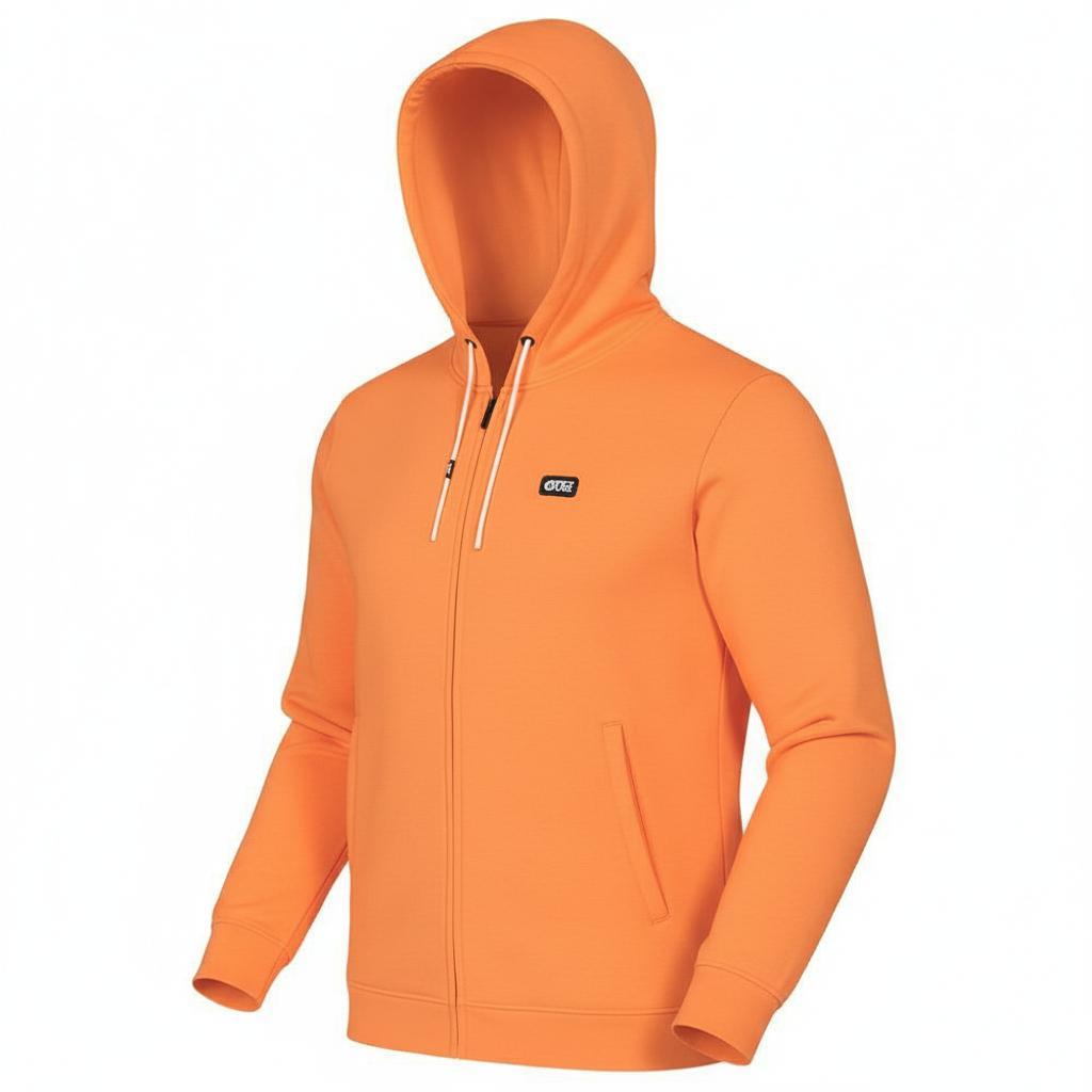 Picture - Nihi Zip Hoodie Dusty Orange - M - Sweatshirt - Größe M - Goldange - Herren - Glisshop.de