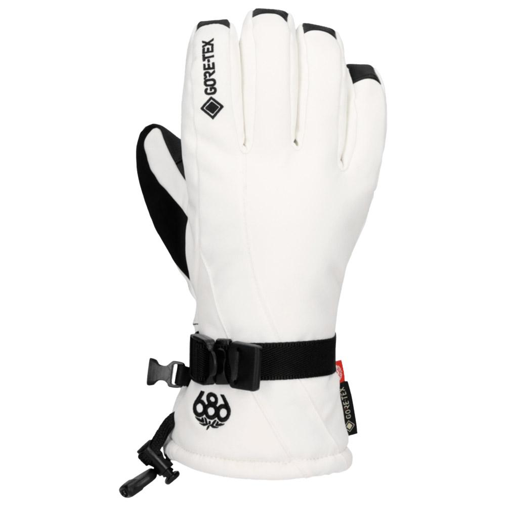 686 - Wms Gore-Tex Linear Glove White - XS - Ski-Handschuhe