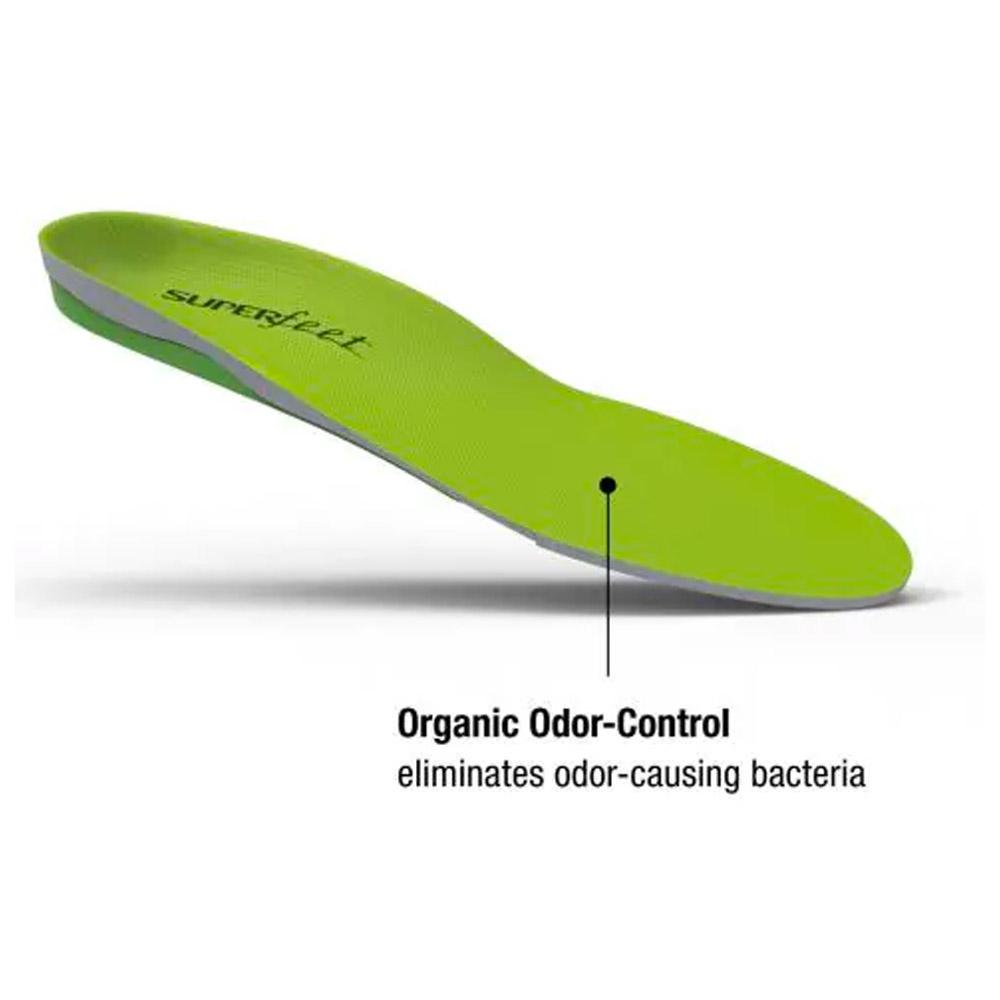 Solette Superfeet Polyvalent Green Profil Haut Inverno 2024