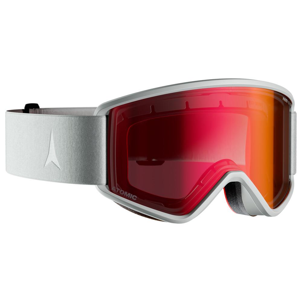 Atomic - Savor L Photo Light Grey Red - Goggles