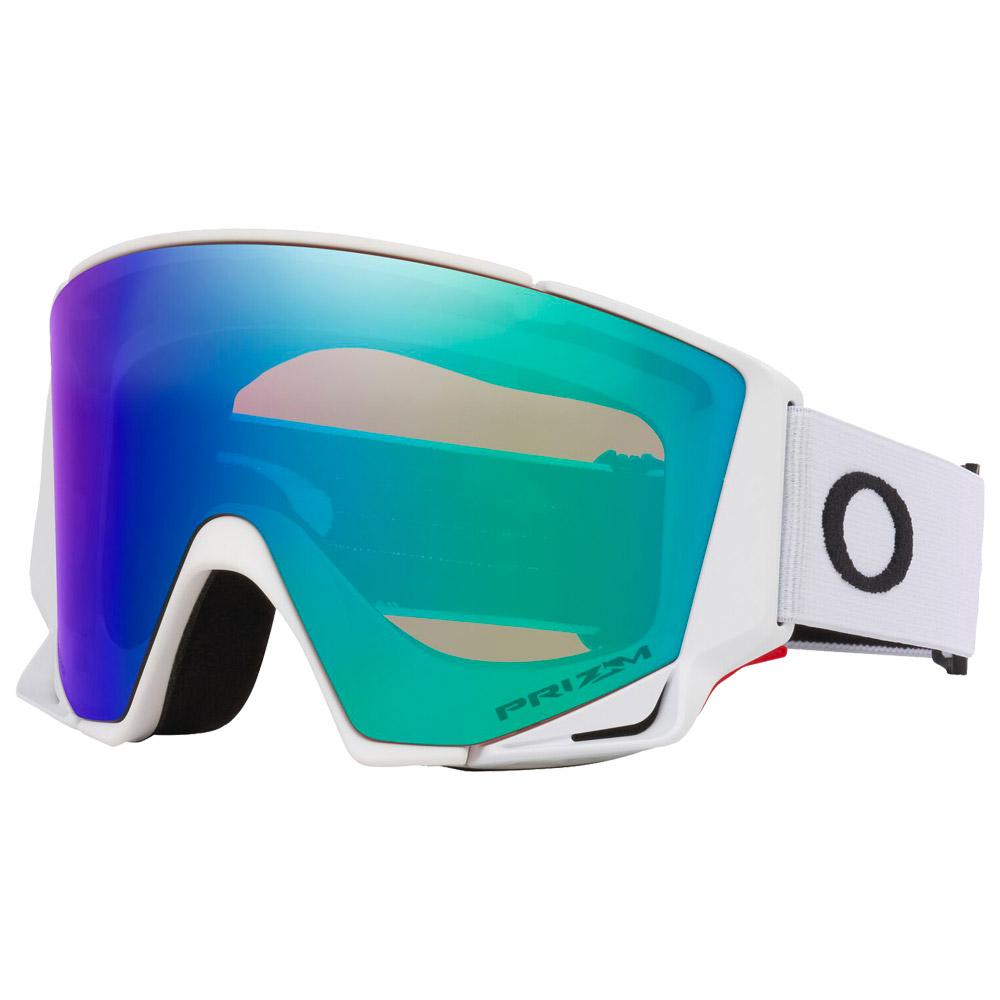 Oakley - Flow Scape M Matte White Prizm Argon Iridium + Prizm Iced Iridium - Skibrille