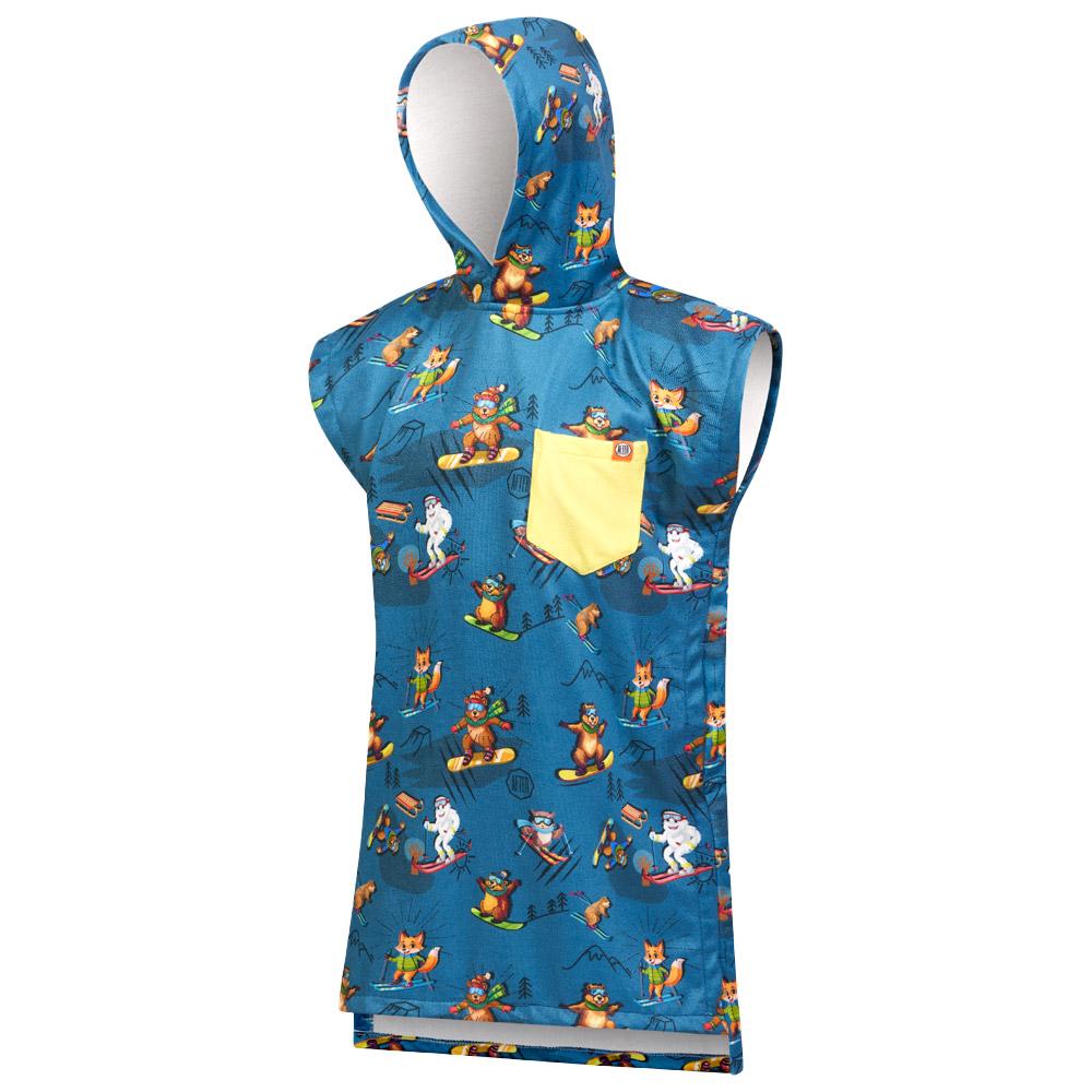 After Essentials - Outdoor Series Kids Poncho Snowboard - Badeponcho