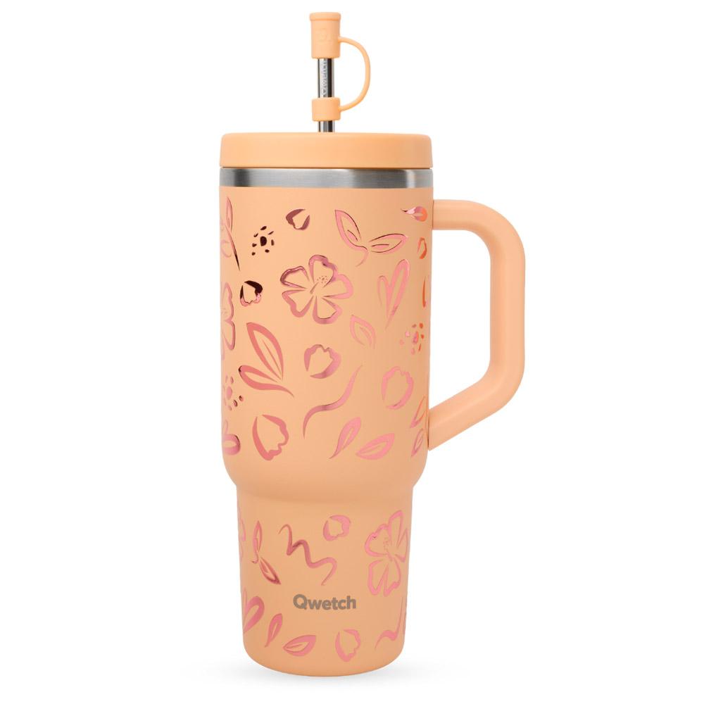Qwetch - Travel Cup 900 ml Moani Abricot - Mug