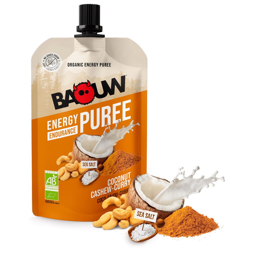 Baouw - Compotes Energétiques Bio 90g Cari De Légumes - Energy pouch