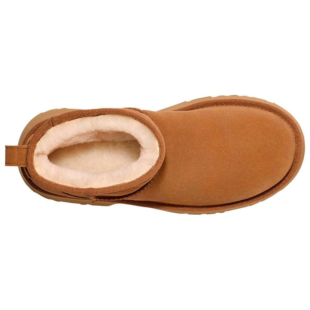 新品　未使用　UGG CLASSIC WEATHER MINI 24cm 茶 UGG Shoes W Classic Ultra Mini New Heights Chestnut - Winter 2025