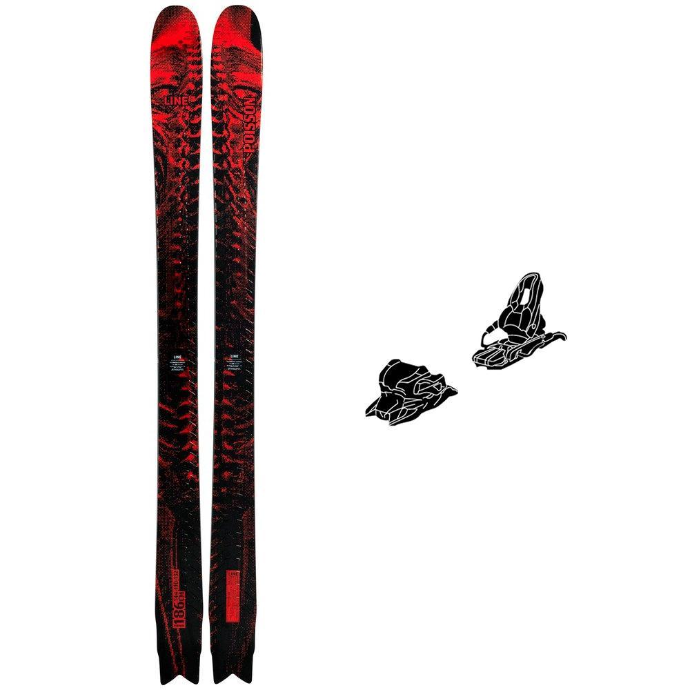 Line - Alpine ski set Poisson + bindings - Ski