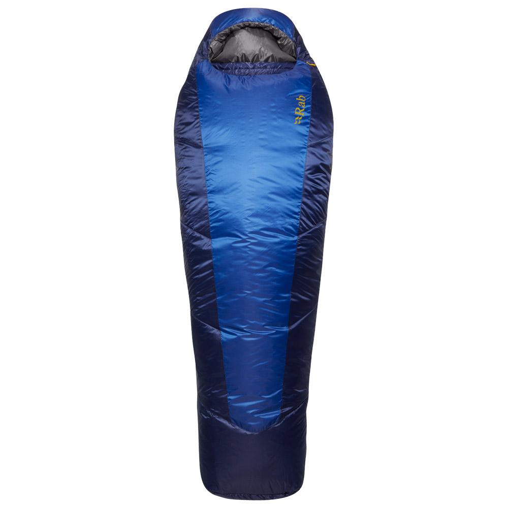 RAB - Solar Eco 2 Ascent Blue - Regular Left Zip - Schlafsack - Blau - Herren - Glisshop.de