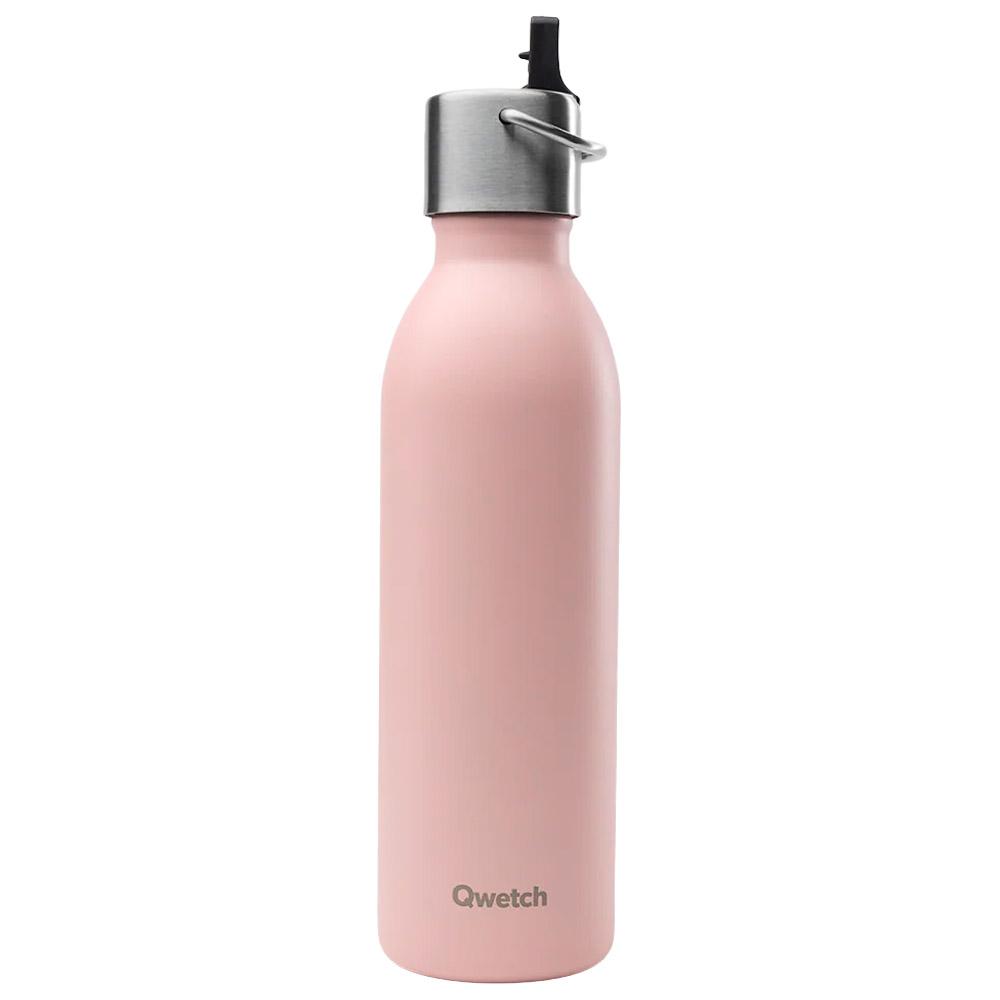 Qwetch - Active 600 ml (Bouchon Sport) Matt Pastel Rose - Trinkflasche - Rosa - Glisshop.de