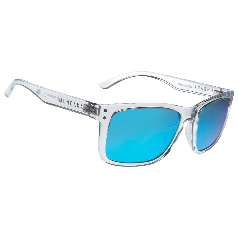 Mundaka Optic - Pozz' Clear Smoke Cx Full Blue Revo - Sunglasses