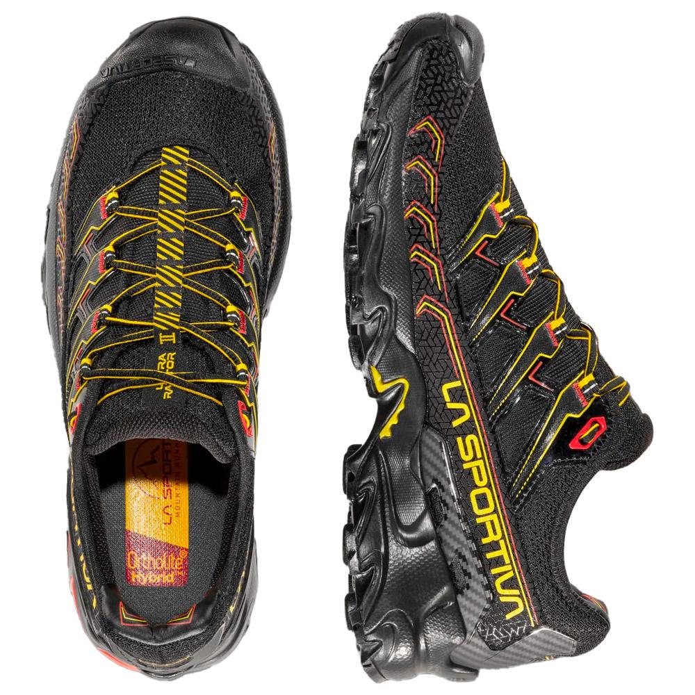 Calzado de trail La Sportiva Ultra Raptor II Black Yellow