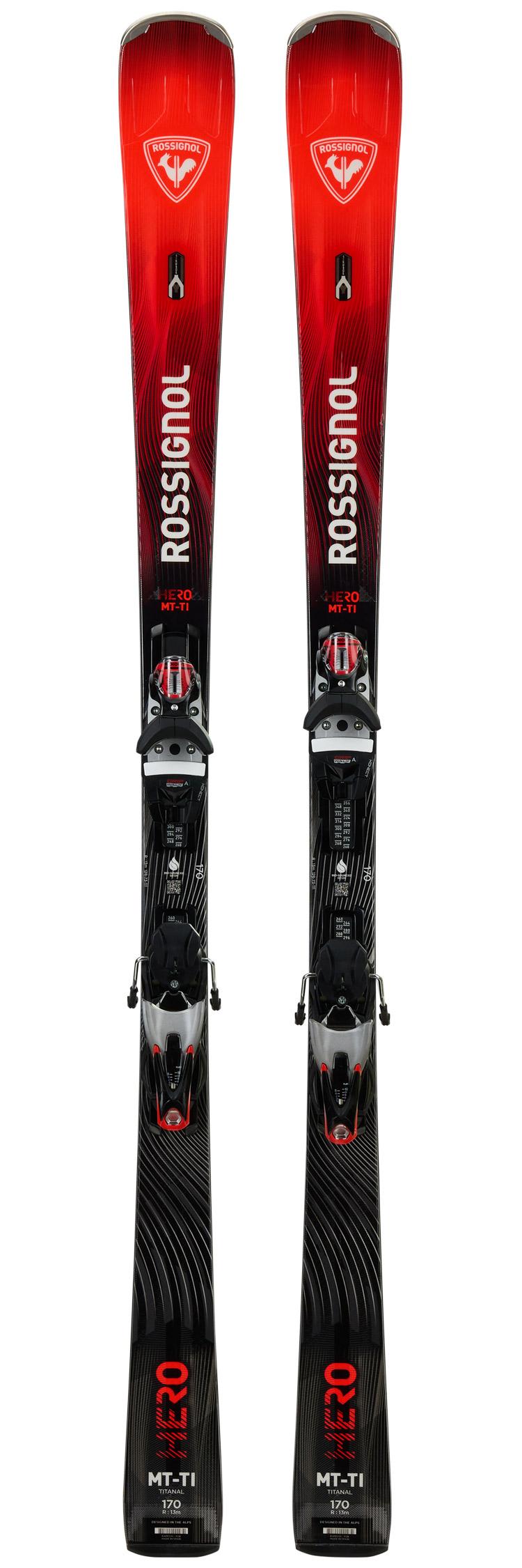 Rossignol - Pack Ski Hero Mt Ti C.a.m. Konect - 178 + Nx 12 Konect Gw B80 Silver Red - Ski - Größe 178 - Rot - Herren - Glisshop.de