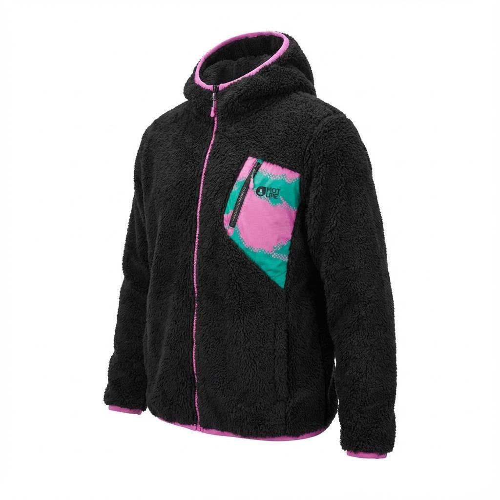 Picture - Izimo Full Zip Fleece Black - L - Fleece