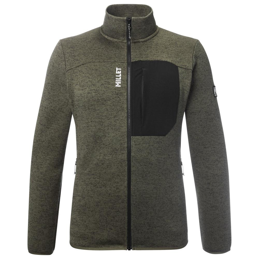 Millet - Chamonix Knit Jacket M Grape Leaf - L - Fleece