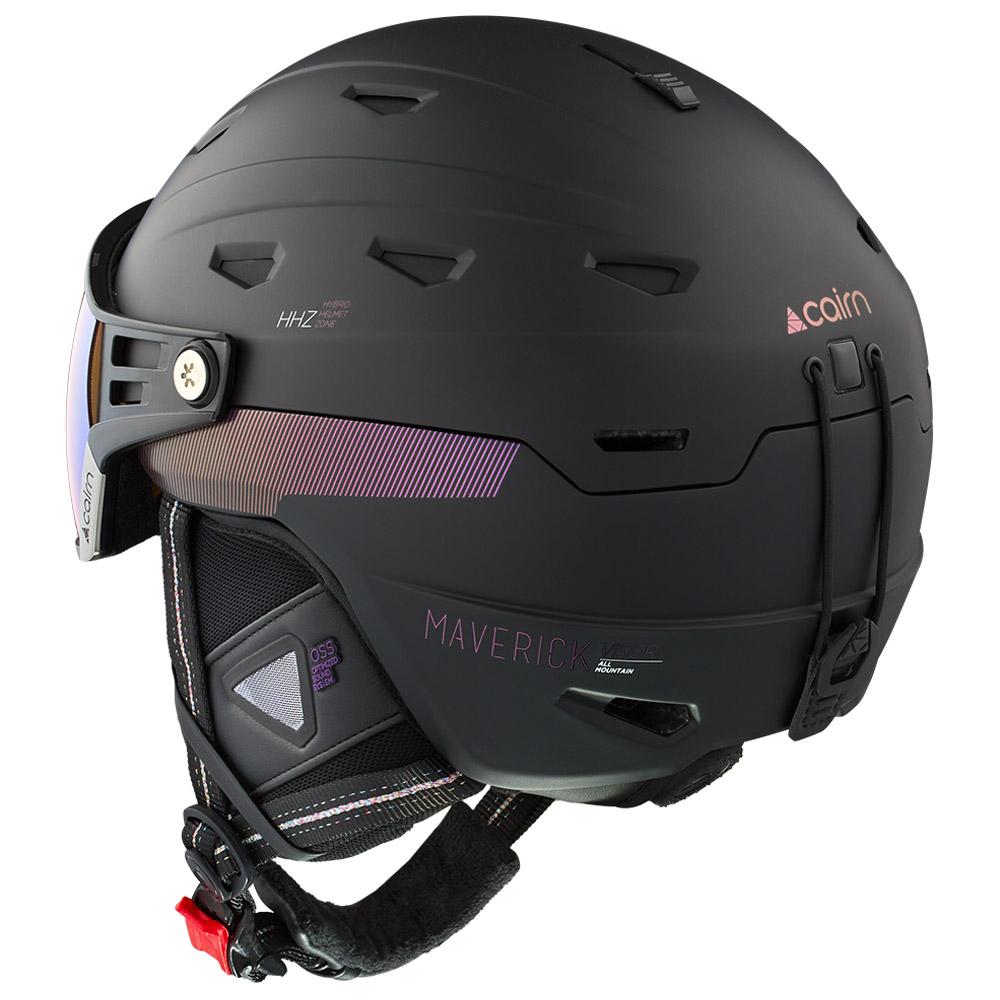 Casco con visiera Cairn Maverick Visor Evolight Nxt Matte Black