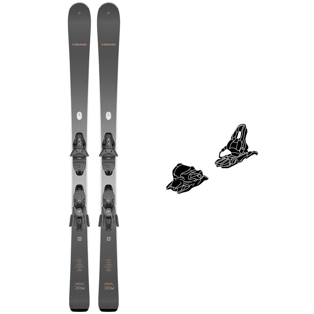 Head - Pack Ski E.Real Joy - 163 + Joy 9 Gw Slr Br.78 Solid Black - Ski