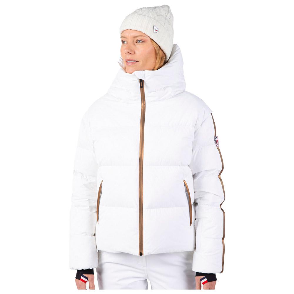 Rossignol - W Ventina Bomber Down Jkt White - XS - Ski Jacket