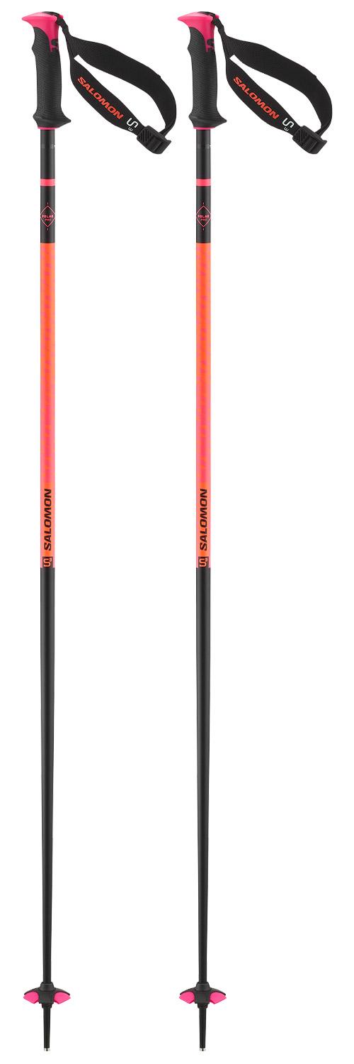 Salomon - Polar Pro S3 Flame - 130 - Stöcke - Größe 130 - Flame - Glisshop.de