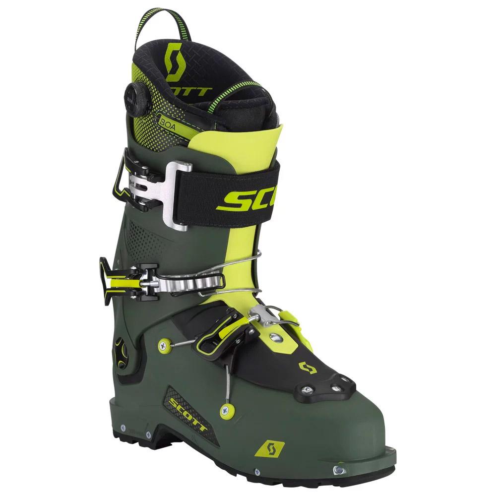 Scott - Freeguide Carbon Da** - 28 - Touren-Skischuhe - Größe 28 - Kaki - Glisshop.de