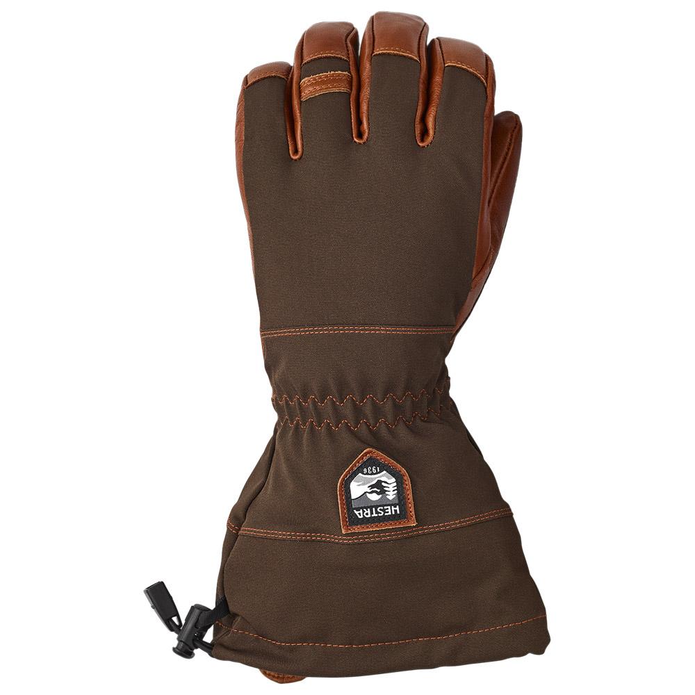 Hestra - Hunters Gauntlet CZone Glove Dark Forest - 8 - Handschuhe - Größe 8 - Braun - Glisshop.de