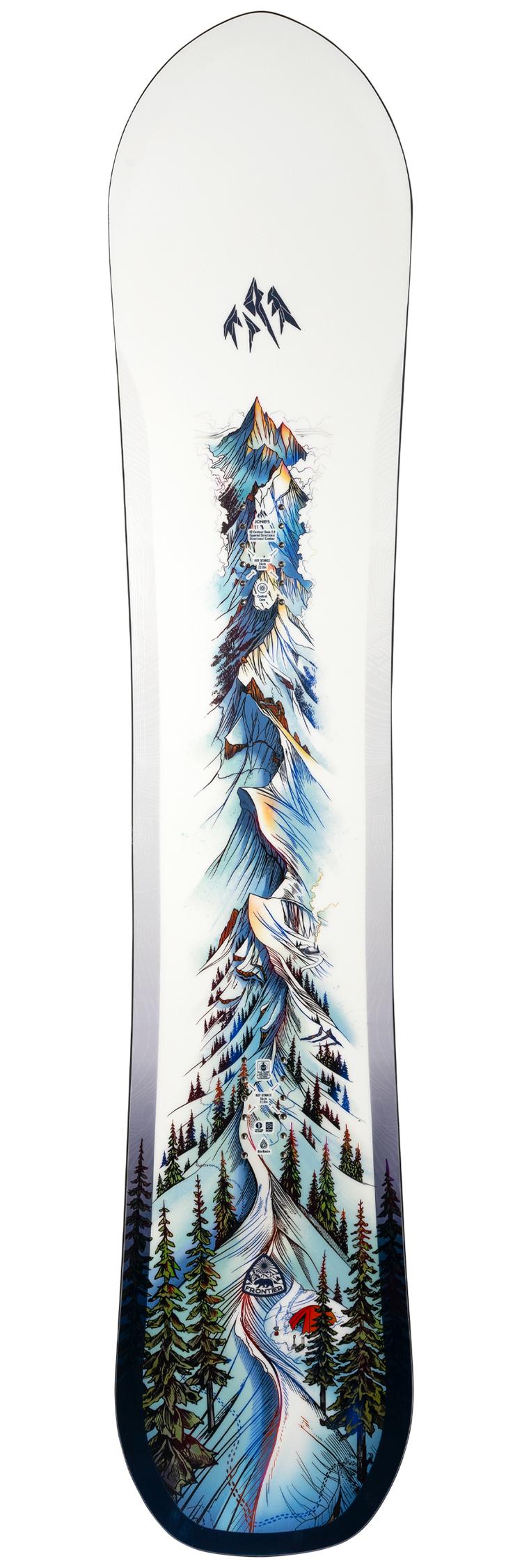 Jones - Snowboard-Set Frontier 2.0 + Bdg - Snowboard