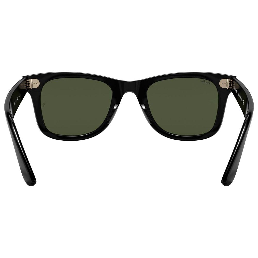 Ray Ban Gafas RB4340 Wayfarer Ease Polished Black Green G-15  Ray Ban Gafas RB4340 Wayfarer Ease Polished Black Green G-15