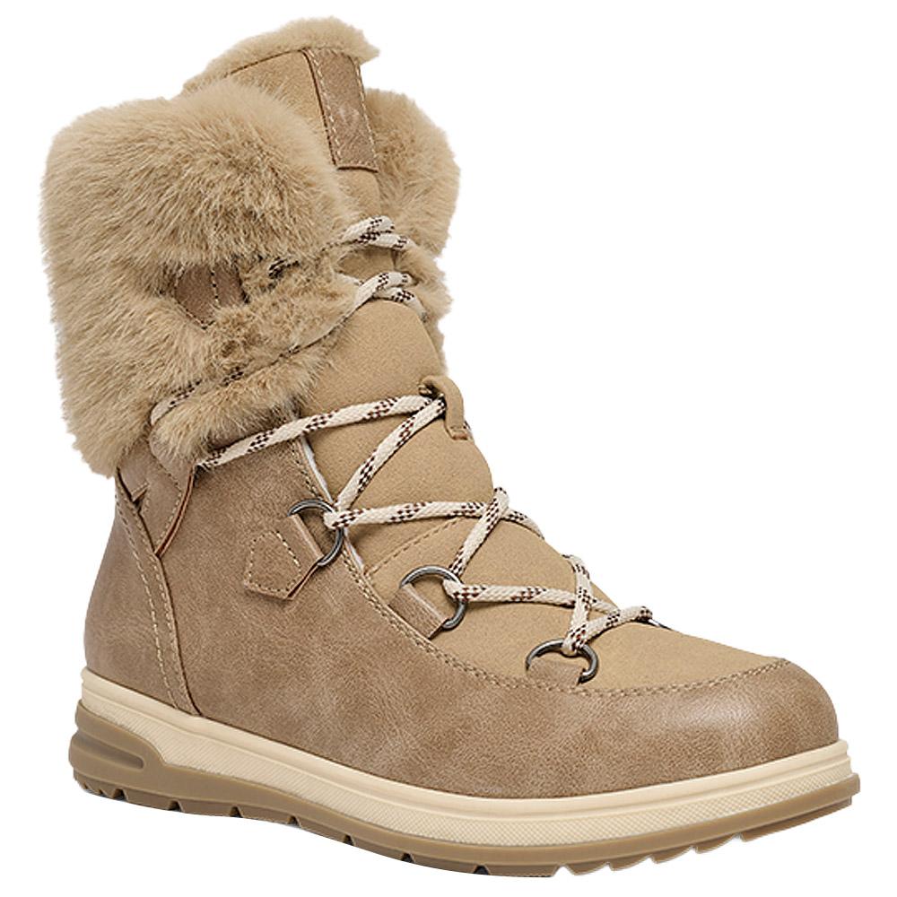 Kimberfeel - Ebelya Beige Marbré - 37 - Winterschuh - Größe 37 - Beige Marbré - Damen - Glisshop.de