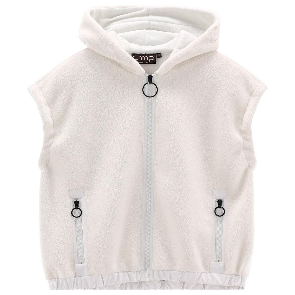 CMP - Woman Jacket Fix Hood Ivory - XS - Fleece