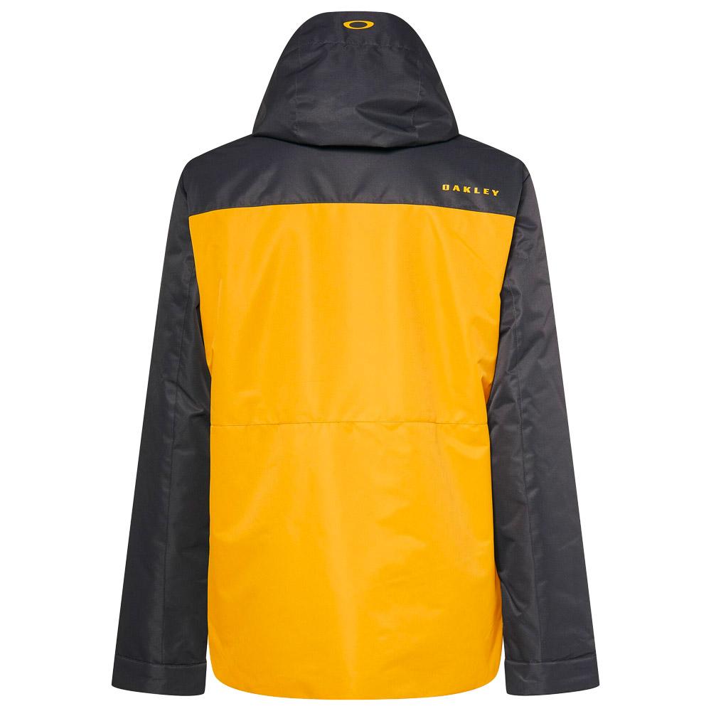 Ski Jacket Oakley Westview Jacket Blackout Amber Yellow