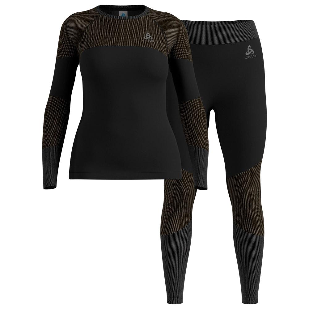 Odlo - Fundamentals Performance Warm Set W's Black - L - Technical underwear